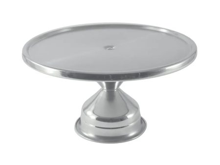 CAC China SCKS-13 Cake Stand SS 13 Dia  Each on Sale