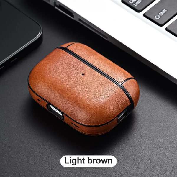 For Airpods 3 Pro 2nd 1 Case Leather Protective Sleeve Earphone Cases Wireless Charging Headphone Cover For Airpods Pro 2 Case Discount