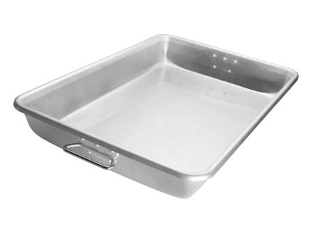 Winco ALRP-1826H Aluminium Bake Roast Pan with Handle, 17-3 4  x 25-3 4  x 3-1 2  on Sale