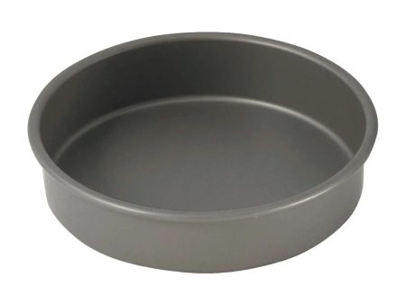 Winco HAC-082 8  Round Cake Pan, Anodized Aluminium, 2 H Online now