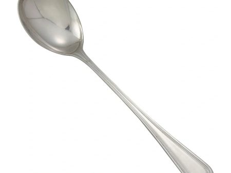 Winco 0030-23 Shangarila Solid Serving Spoon, 18 8 Extra Heavyweight Online now