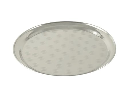 CAC China SSST-13 Tray SS Serving Round 13-3 4  Case of 12 Pcs For Sale