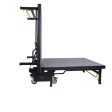 Occasions Portable Stage L 244 x W 122 cm, Clever Locking System To Be Opened And Shut By A Single Person, Gas Springs, Adjustable Height Range: 40–50–60 Cm, 4 Sturdy Wheels for Smooth Operation Online Hot Sale