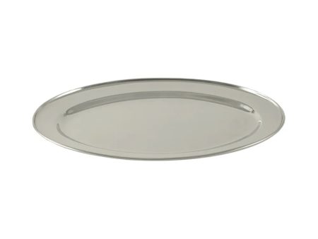 CAC China SSPL-20-OV Platter SS Oval 20   Each For Discount