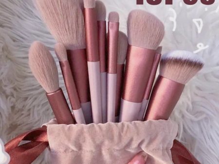 13Pcs Makeup Brush Set Make Up Concealer Brush Blush Powder Brush Eye Shadow Highlighter Foundation Brush Cosmetic Beauty Tools For Cheap