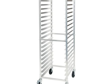 Winco ALRK-20BK 20-Tier Aluminium Sheet Pan Rack, 3  Spacing Online now