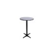 Ash Flip Top Cocktail Table Ø 70 x H 105 cm,  Tilt-top Version Made Of MDF, Height Adjustable To Offer End Users Flexibility For Different Occasions Online Hot Sale